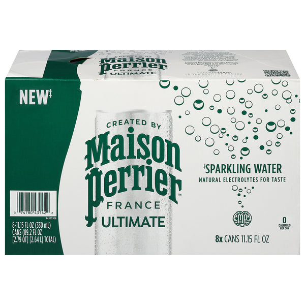 Maison Perrier Sparkling Water 24  - Unflavored Club Soda 11.15oz