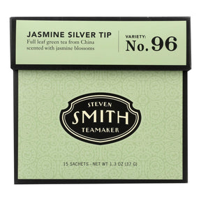 Smith Teamaker Jasmine Silver Tip Green Tea Bags - 15 Count