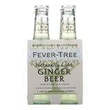 Fever-Tree Premium Ginger Beer, 6 x 6.8 fl oz Glass , For Cocktails & Drinks