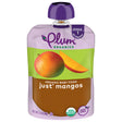 Plum Organics Mango Baby Food Pouches Stage 2 (12-Pack) | 3.5oz Organic Food