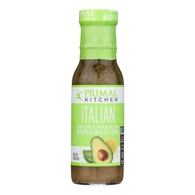 Primal Kitchen Vinaigrette with Avocado Oil, 8 fl oz, Pack of 6
