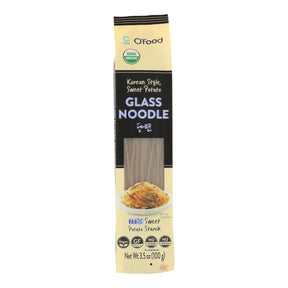 O'food Sweet Potato Glass Noodles, 3.5 oz, Pack of 12 - Korean Vermicelli for Japchae & Stir-Fry
