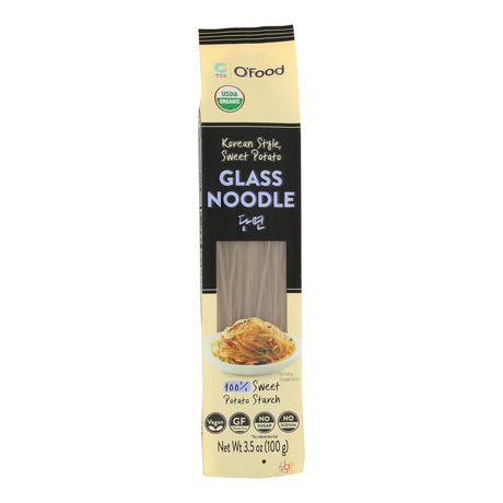 O'food Sweet Potato Glass Noodles, 3.5 oz, Pack of 12 - Korean Vermicelli for Japchae & Stir-Fry