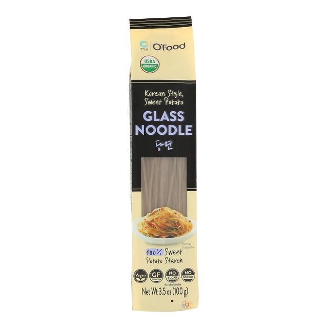 O'food Sweet Potato Glass Noodles, 3.5 oz, Pack of 12 - Korean Vermicelli for Japchae & Stir-Fry