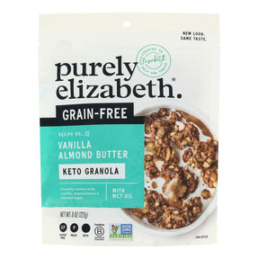 Purely Elizabeth Vanilla Almond Butter Granola - Gluten Free 8oz (6 Pack)