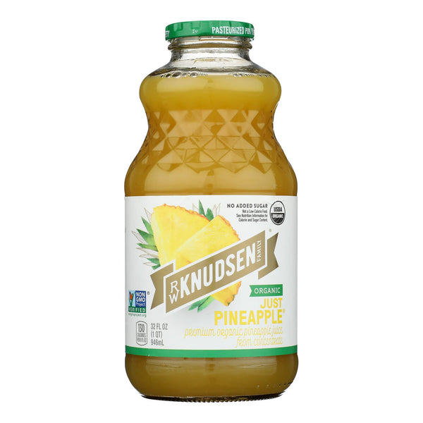 R.W. Knudsen Organic Pineapple Juice 32 Fl Oz (6 Pack) | Shop Now