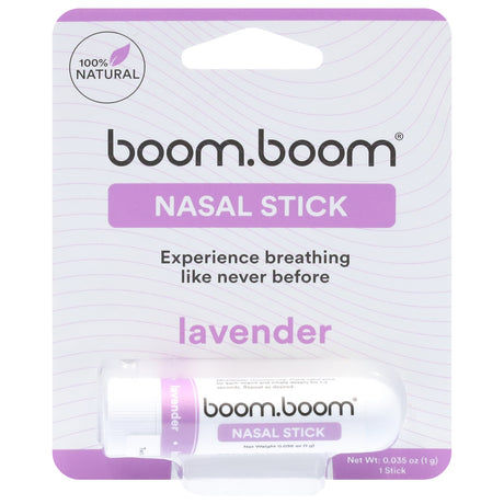 BoomBoom Lavender Nasal Inhaler Sticks - Pack of 6