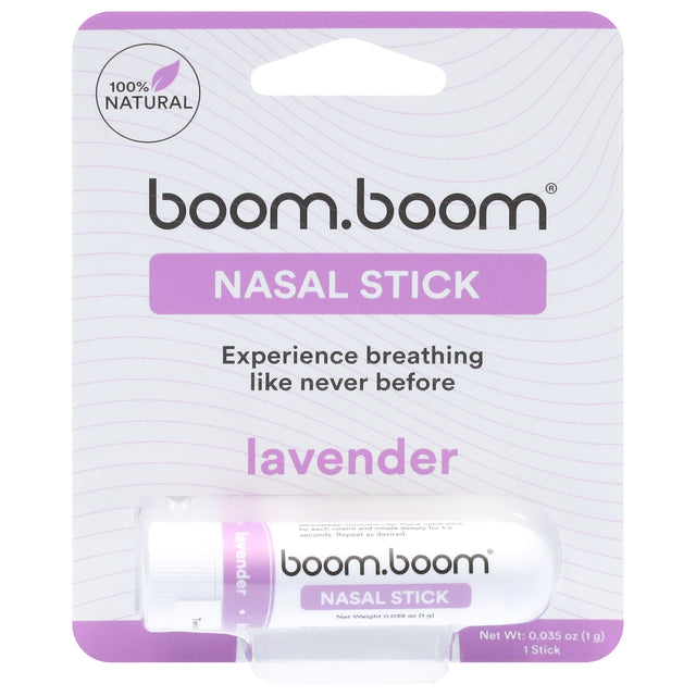 BoomBoom Lavender Nasal Inhaler Sticks - Pack of 6