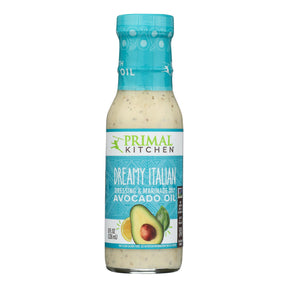 Primal Kitchen Avocado Oil Dressing & Marinade (8 Oz) - Pack of 6 - Healthy Paleo & Whole30 Approved