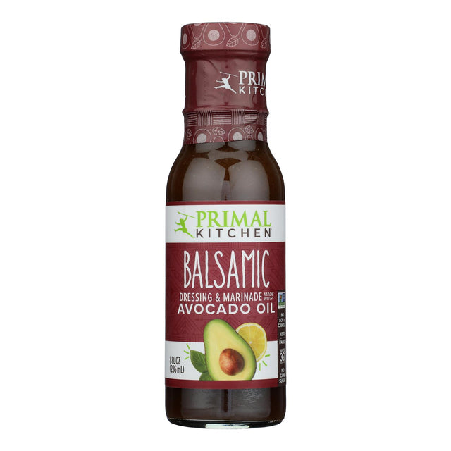 Primal Kitchen Balsamic Vinaigrette: Healthy Salad Dressing, Marinade - 8 fl oz