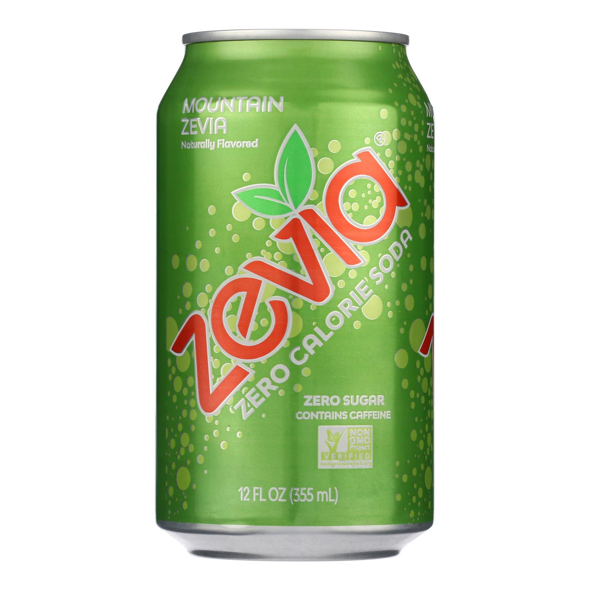 Zevia - Mountain Zevia Soda, 12 fl oz, (Pack of 4) - Zero Calorie Beverage