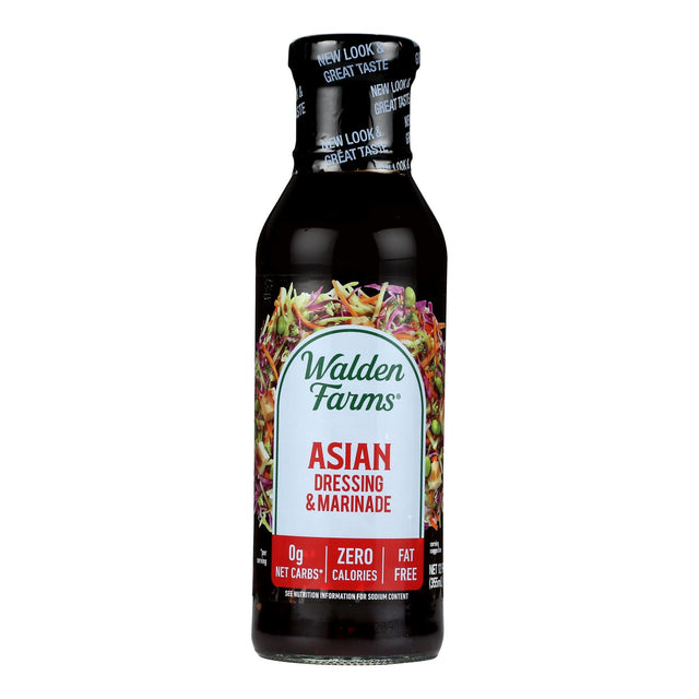 Walden Farms Asian Dressing: Calorie & Sugar Free, 6pk | Low Carb, Keto