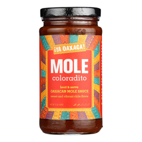 Iya Oaxaca Mole Coloradito Sauce - 12 oz  (Pack of 6) - Authentic Oaxacan Flavor