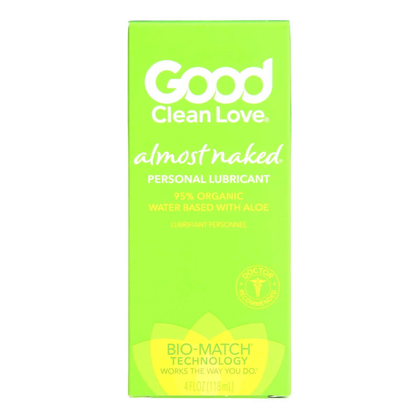Good Clean Love Almost Naked Lube: Natural, Organic Personal Lubricant-4 fl oz Cozy Farm Good Clean Love Almost Naked Lube: Natural, Organic Personal Lubricant-4 fl oz Cozy Farm