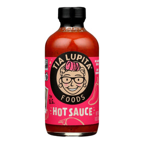 Tia Lupita Original Hot Sauce - 12 x 8 Oz  - Authentic Mexican Flavor