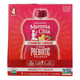 Mamma Chia Squeeze Lemonade: Healthy Snack Pouches | Case of 6 On-The-Go