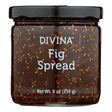 Divina Fig Spread - 9 oz - Pack of 12 - Gourmet Fruit Preserve