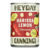 Heyday Chickpeas: Harissa Lemon - 12 x 15 oz  | Gourmet Canned Beans
