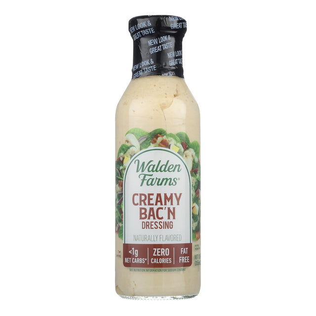 Walden Farms Calorie Free Creamy Bacon Dressing, 6 pk | Low Carb & Sugar Free