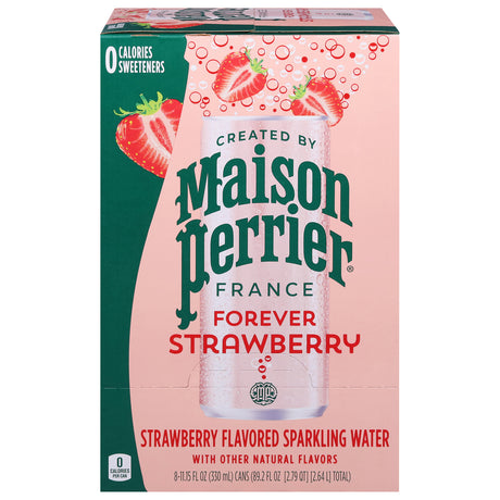 Maison Perrier Strawberry Sparkling Water - 24  | Shop Now