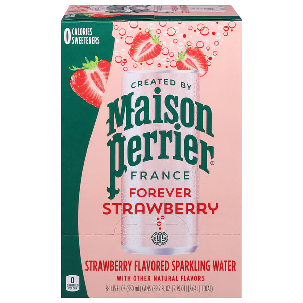 Maison Perrier Strawberry Sparkling Water - 24  | Shop Now