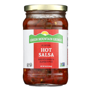 Green Mountain Gringo Hot Salsa 6-Pack: Authentic Flavor You'll Love! (16 oz)