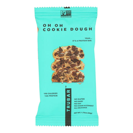Trubar Cookie Dough Plant-Based Protein Bars | 12x1.76 Oz - Shop Now!