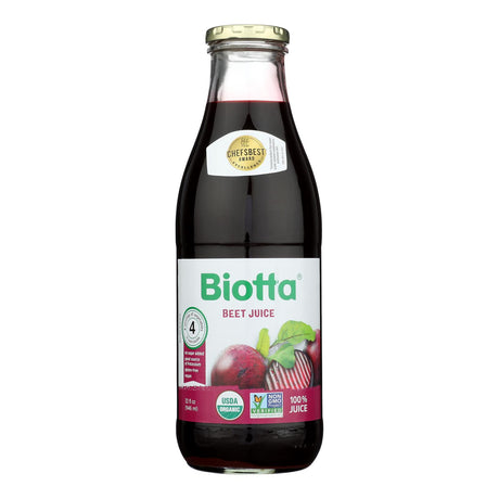 Biotta Organic Juice, Pack of 6 - 32 Fl Oz - [Flavor] - Healthy & Delicious