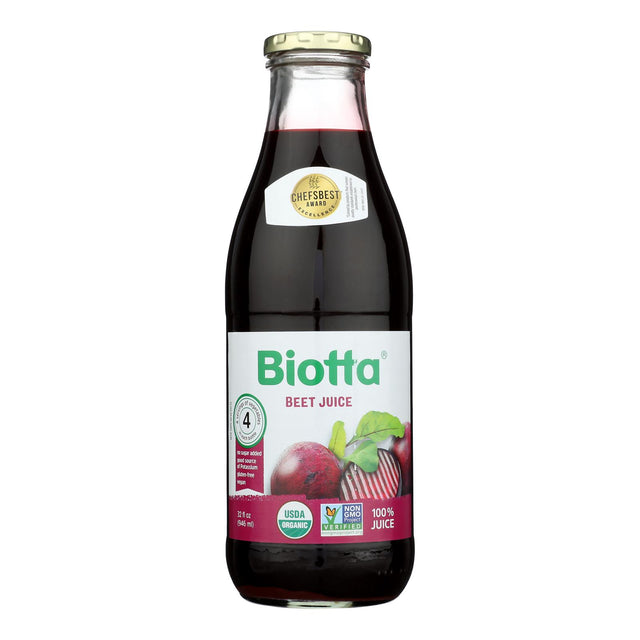 Biotta Organic Juice, Pack of 6 - 32 Fl Oz - [Flavor] - Healthy & Delicious