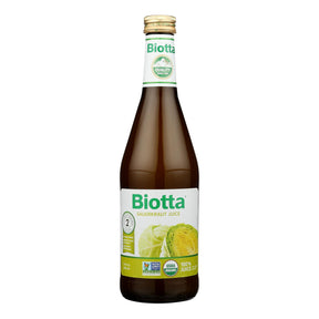 Biotta Sauerkraut Juice - 6 x 16.9 Fl Oz - Organic & Fermented Probiotic Drink