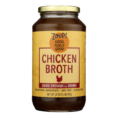 Zoup! Good Chicken Bone Broth (6-Pack) - Natural, Flavorful & Healthy Broth