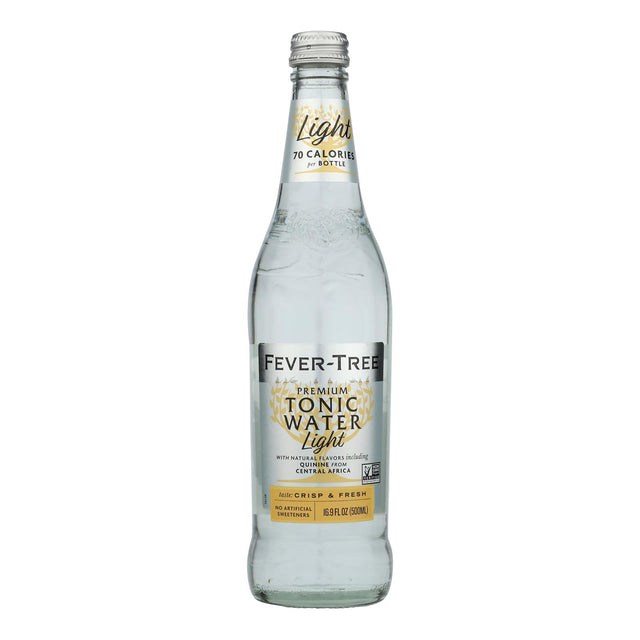 Fever-Tree Naturally Light Tonic Water - 8 x 16.9 Fl Oz  - Premium Low Calorie Mixer