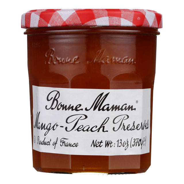 Bonne Maman Mango Peach Preserves - 13 Oz - Pack of 6