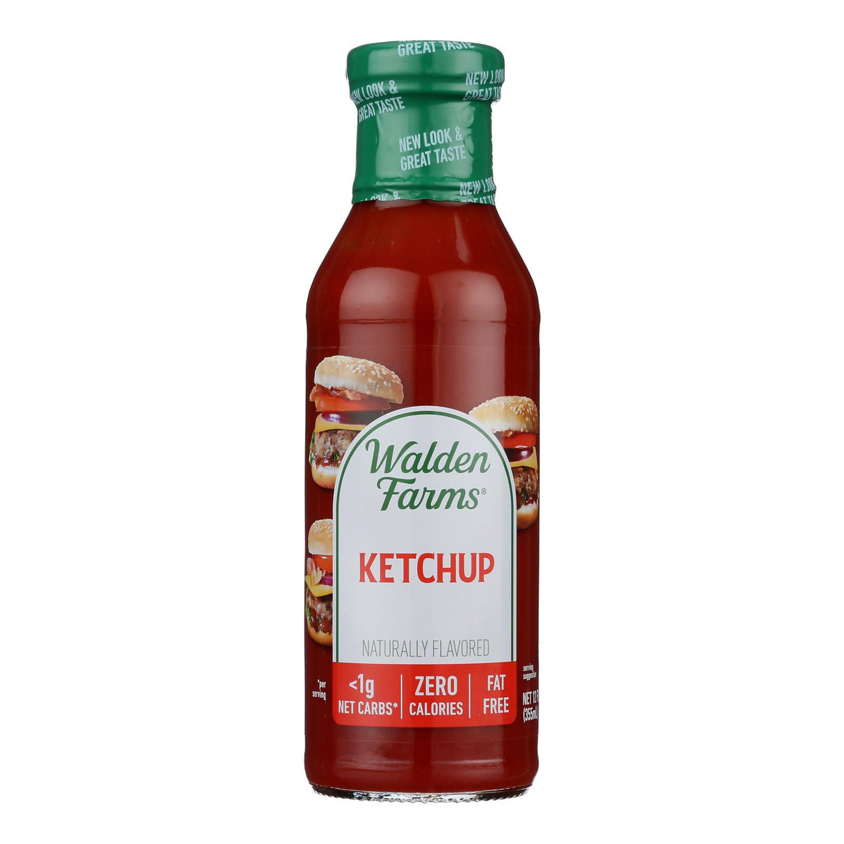 Walden Farms Ketchup (12 Oz , Pack of 6) - Sugar-Free, Calorie-Free