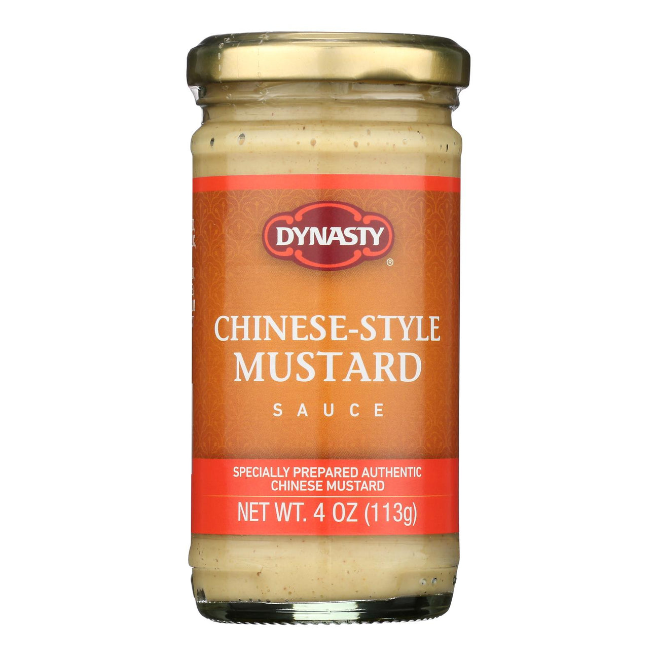 Dynasty Chinese-Style Mustard - 12 x 4 oz - Authentic Asian Condiment