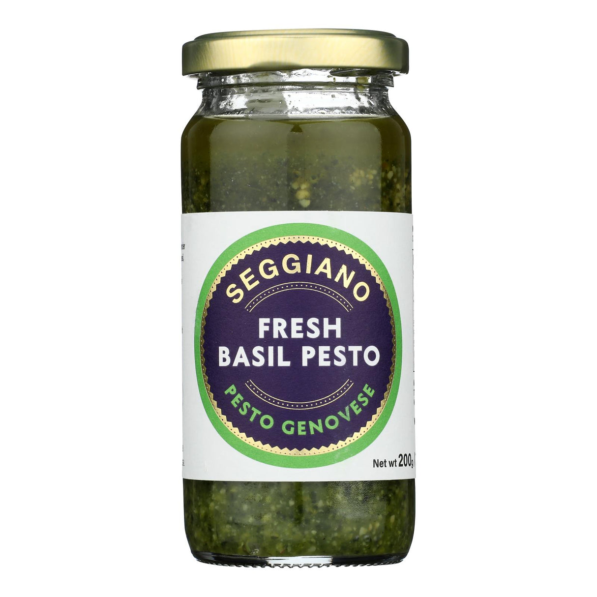 Seggiano Fresh Basil Pesto Genovese - Pack of 6 - 7 Oz - Authentic Italian Recipe