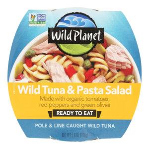 Wild Planet Tuna Pasta Salad - 5.6 oz - 9 Count Case