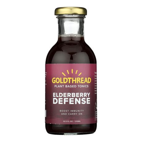 Goldthread Plant Based Tonic Elberry Defense, 12 x 10.5 fl oz