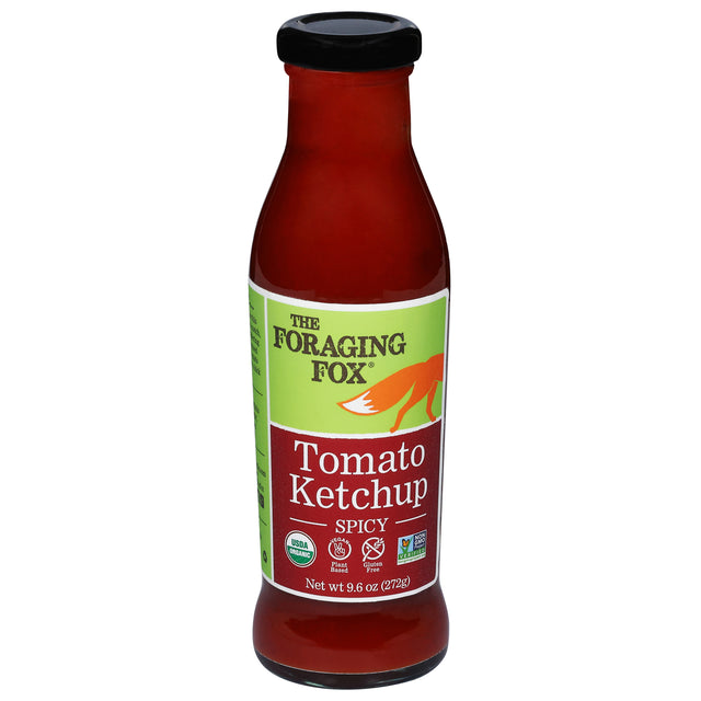 The Foraging Fox Spicy Ketchup: Gluten-Free Gourmet 6-Pack - Tangy & Bold