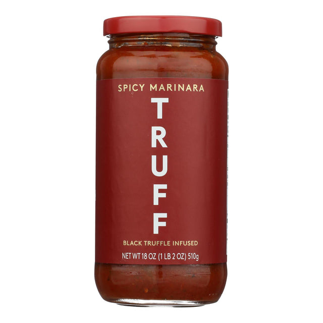 Truff Black Truffle Marinara Sauce, 12 Jars - Gourmet Pasta Sauce 18oz Each