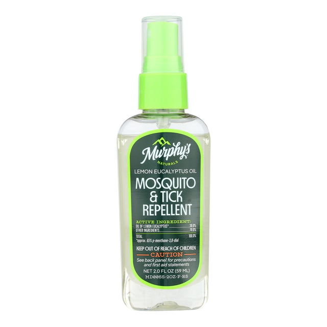 Murphy's Naturals Lemon Eucalyptus Mosquito Tick Repellent, 6x2oz - Best Deal