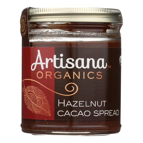 Artisana Organic Hazelnut Spread, 8 oz  (Pack of 6) - Creamy, Vegan, and Gluten-Free
