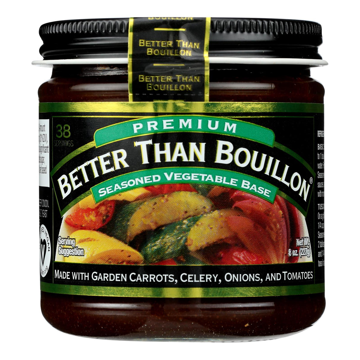 Better Than Bouillon Organic Vegetable Base 6 Jars | Concentrated Flavor