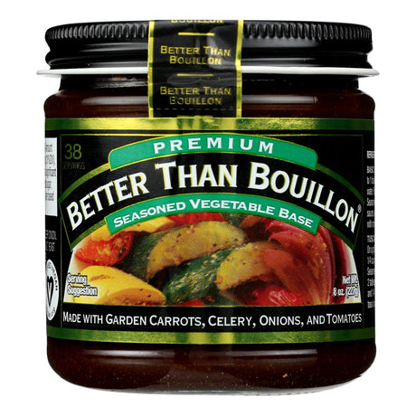 Better Than Bouillon Organic Vegetable Base 6 Jars | Concentrated Flavor
