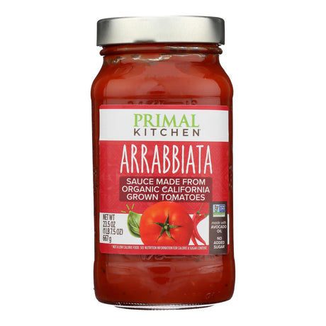 Primal Kitchen Arrabbiata Marinara Sauce with Avocado Oil (Pack of 6) - 23.5 fl oz