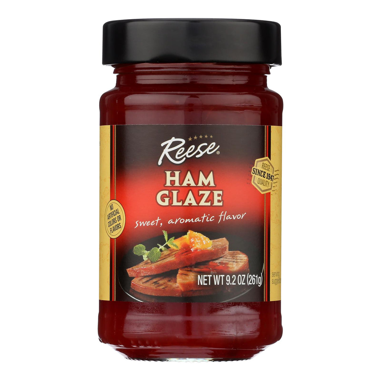 Reese's Ham Glaze Sauce (12 Pack) - Sweet & Savory Ham Glaze - 9.2oz Bottles