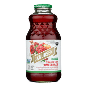 R.W. Knudsen Organic Cranberry Pomegranate Juice, 32 fl oz , Pack of 6