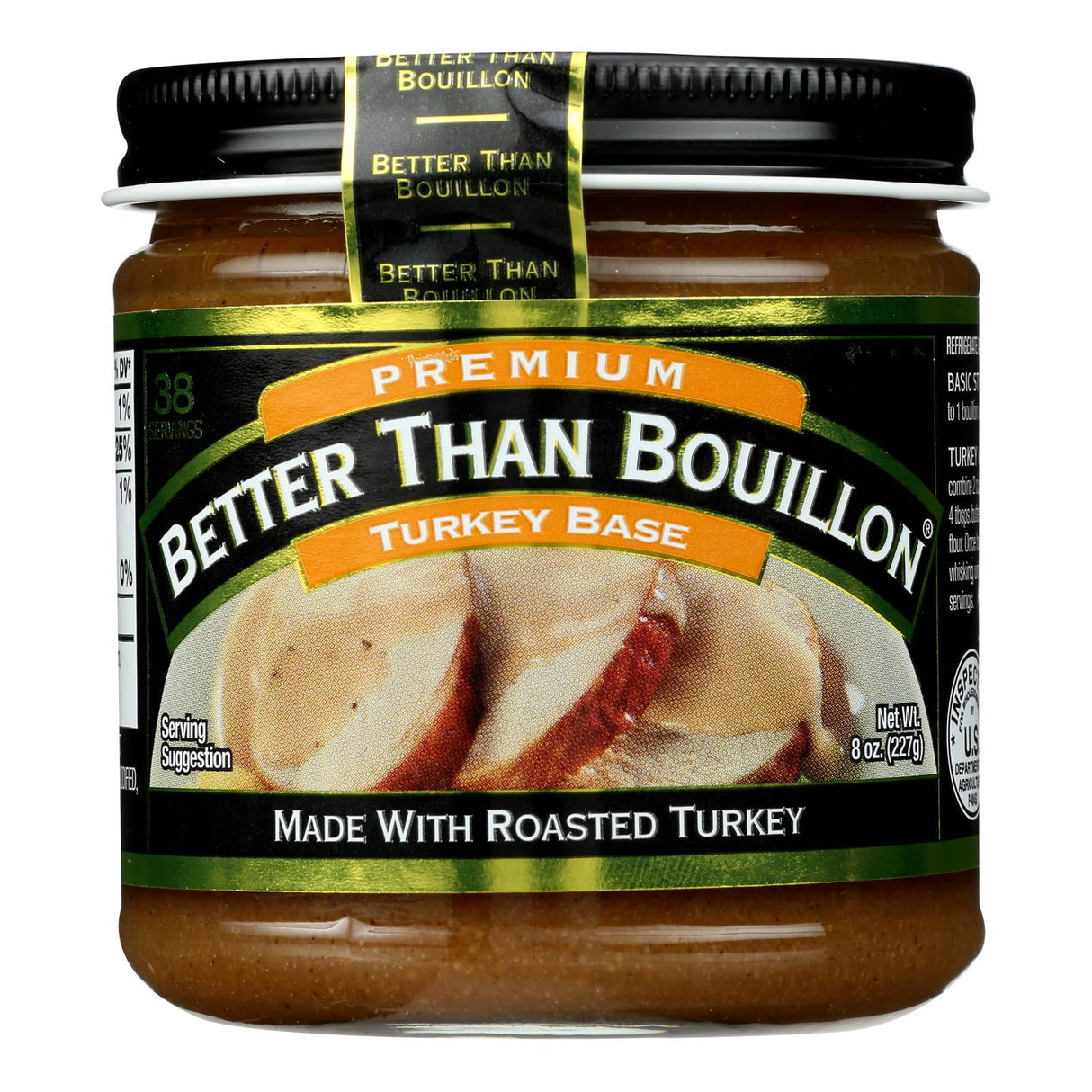 Better Than Bouillon Turkey Base 8 Oz (6 Pack) | Rich Turkey Flavor