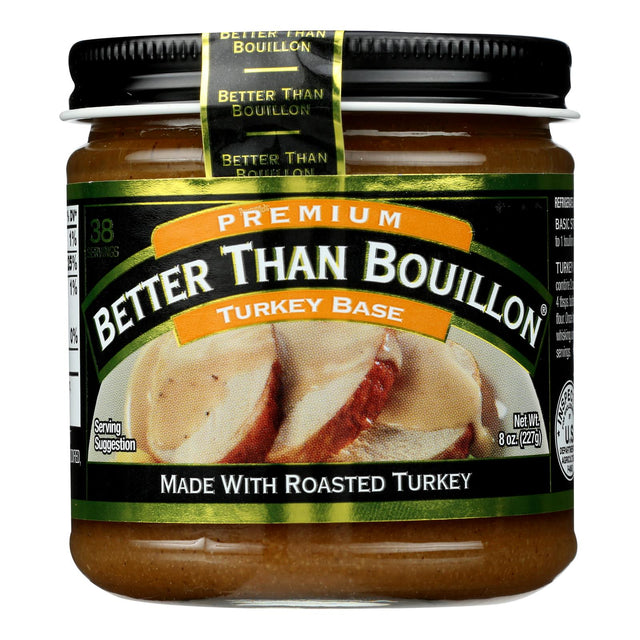 Better Than Bouillon Turkey Base 8 Oz (6 Pack) | Rich Turkey Flavor