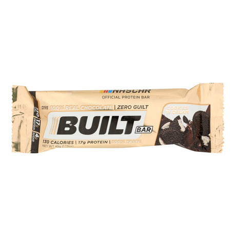 Built Bar Cookies 'n Cream Protein Bars - 12 x 1.69 Oz - High Protein, Low Carb